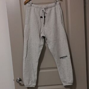 Essentials Men's Heather Gray Sweatpants